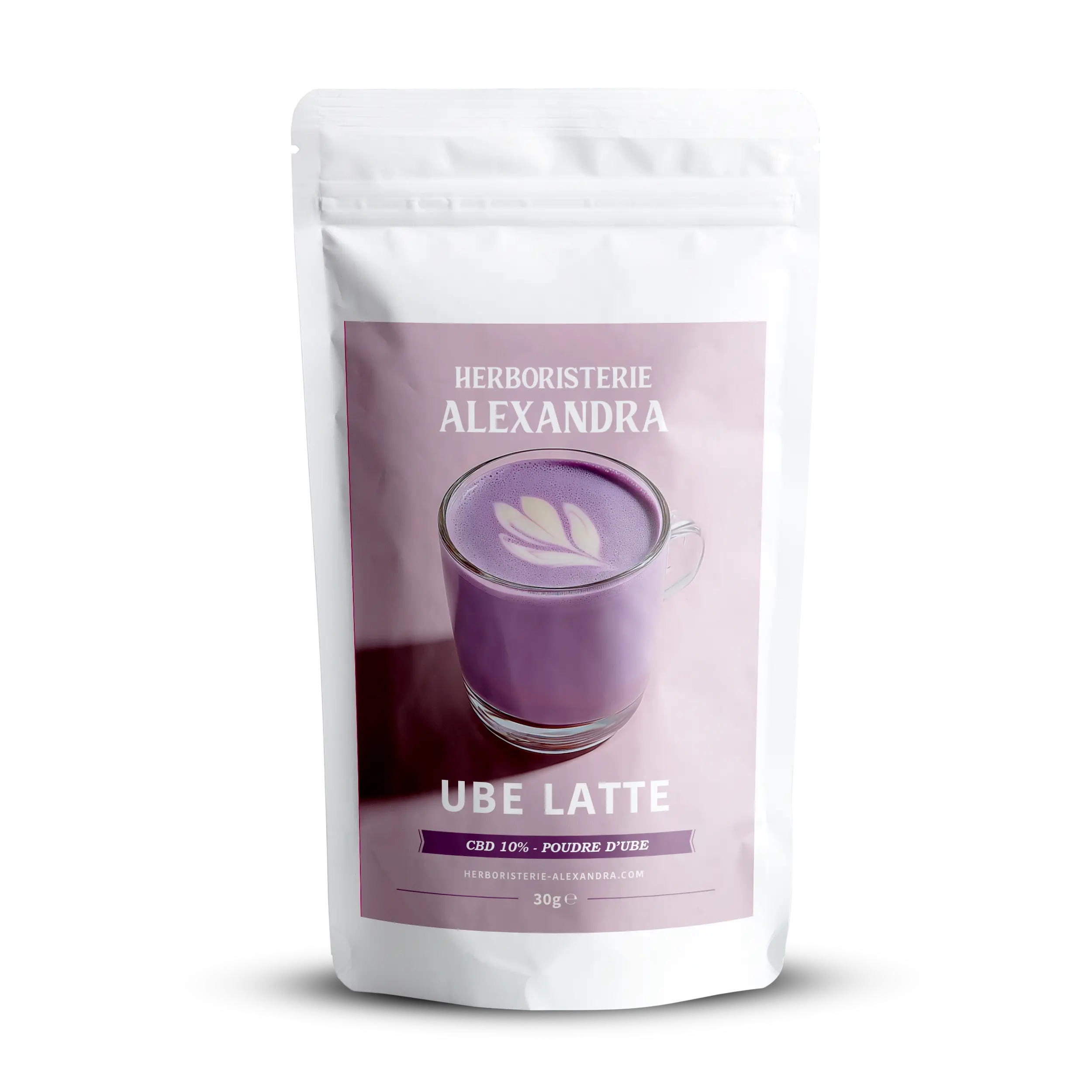 Ube Latte CBD